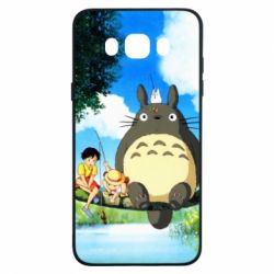 Чохол для Samsung J7 2016 Totoro on fishing - PrintSalon