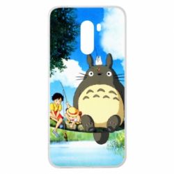 Чохол для Xiaomi Pocophone F1 Totoro on fishing - PrintSalon