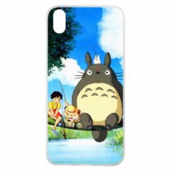 Чохол для Xiaomi Redmi 7A Totoro on fishing - PrintSalon
