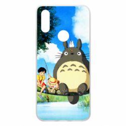 Чохол для Xiaomi Redmi 7 Totoro on fishing - PrintSalon