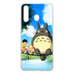 Чохол для Samsung A60 Totoro on fishing - PrintSalon