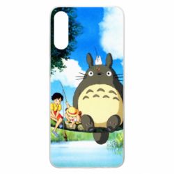 Чохол для Samsung A70 Totoro on fishing - PrintSalon