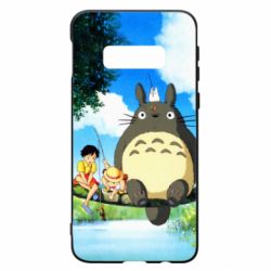 Чохол для Samsung S10e Totoro on fishing - PrintSalon