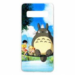 Чохол для Samsung S10 Totoro on fishing - PrintSalon