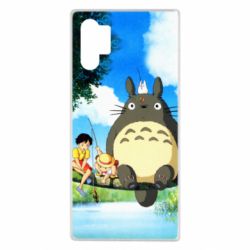 Чохол для Samsung Note 10 Plus Totoro on fishing - PrintSalon