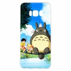 Чохол для Samsung S8 Totoro on fishing - PrintSalon