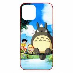 Чохол для iPhone 12 Totoro on fishing - PrintSalon