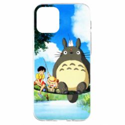 Чохол для iPhone 12 mini Totoro on fishing - PrintSalon