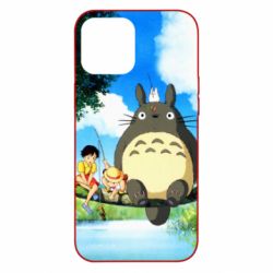 Чохол для iPhone 12 Pro Max Totoro on fishing - PrintSalon