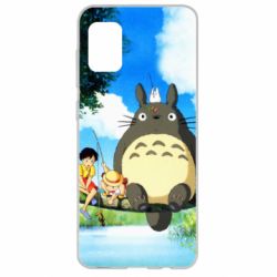 Чохол для Samsung A31 Totoro on fishing - PrintSalon