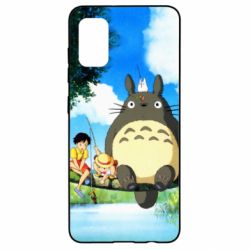 Чохол для Samsung A41 Totoro on fishing - PrintSalon