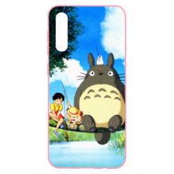 Чохол для Samsung A50 Totoro on fishing - PrintSalon