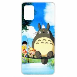 Чохол для Samsung A51 Totoro on fishing - PrintSalon
