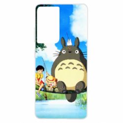 Чохол для Samsung S21 Ultra Totoro on fishing - PrintSalon