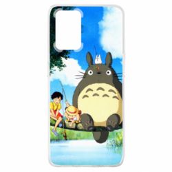 Чохол для Oppo A74 4G Totoro on fishing - PrintSalon