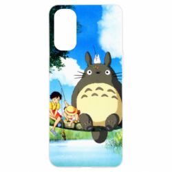 Чохол для Oppo Reno 4Totoro on fishing - PrintSalon