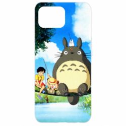 Чохол для Oppo Reno 4 Lite Totoro on fishing - PrintSalon