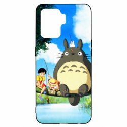 Чохол для Oppo Reno 5 Lite Totoro on fishing - PrintSalon