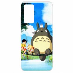 Чохол для Xiaomi Mi 10T / 10T Pro Totoro on fishing - PrintSalon