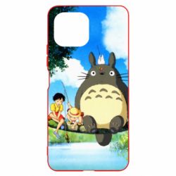Чохол для Xiaomi Mi11 Lite Totoro on fishing - PrintSalon