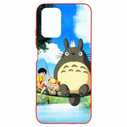 Чохол для Xiaomi Redmi Note 10 Totoro on fishing - PrintSalon