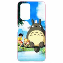 Чохол для Xiaomi Redmi Note 10 Pro Totoro on fishing - PrintSalon