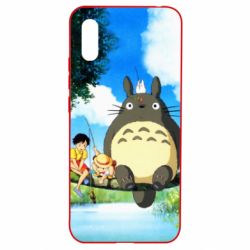 Чохол для Xiaomi Redmi 9a Totoro on fishing - PrintSalon
