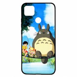Чохол для Xiaomi Redmi 9c Totoro on fishing - PrintSalon