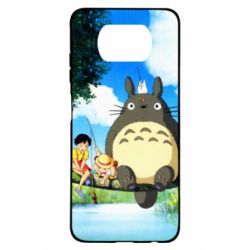 Чохол для Xiaomi Poco X3 Totoro on fishing - PrintSalon