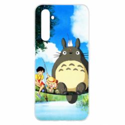 Чохол для Realme 6 Pro Totoro on fishing - PrintSalon