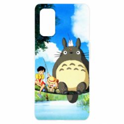 Чохол для Realme 7 Pro Totoro on fishing - PrintSalon
