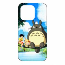 Чохол для iPhone 14 Pro Totoro on fishing - PrintSalon