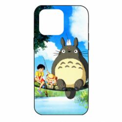 Чохол для iPhone 14 Pro Max Totoro on fishing - PrintSalon