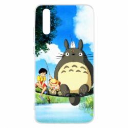Чохол для Huawei P20 Totoro on fishing - PrintSalon