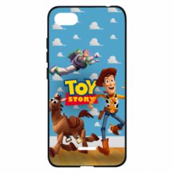Чехол для Xiaomi Redmi 6A Toy Story Buzz, Sheriff Woody and his horse Bulzai - PrintSalon