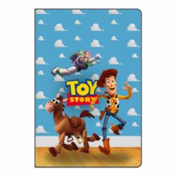 Блокнот с принто Toy Story Buzz, Sheriff Woody and his horse Bulzai - PrintSalon
