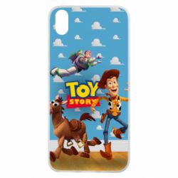 Чохол для Xiaomi Redmi 7A Toy Story Buzz, Sheriff Woody and his horse Bulzai