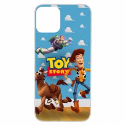 Чехол для iPhone 11 Toy Story Buzz, Sheriff Woody and his horse Bulzai - PrintSalon