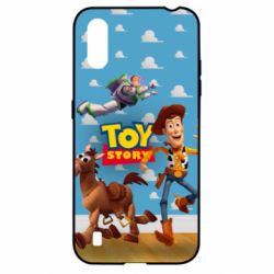 Чехол для Samsung A01/M01 Toy Story Buzz, Sheriff Woody and his horse Bulzai - PrintSalon