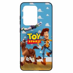 Чехол для Samsung S20 Ultra Toy Story Buzz, Sheriff Woody and his horse Bulzai - PrintSalon