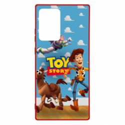 Чехол для Samsung Note 20 Ultra Toy Story Buzz, Sheriff Woody and his horse Bulzai - PrintSalon