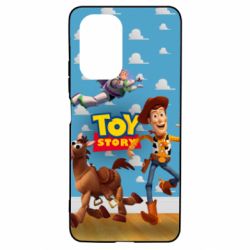 Чохол для Xiaomi Poco F3/K40 Toy Story Buzz, Sheriff Woody and his horse Bulzai