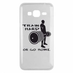 Чохол для Samsung J3 2016 Train Hard or Go Home - PrintSalon