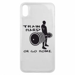 Чохол для iPhone Xs Max Train Hard or Go Home - PrintSalon