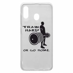 Чехол для Samsung A20 Train Hard or Go Home