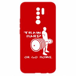 Чехол для Xiaomi Redmi 9 Train Hard or Go Home