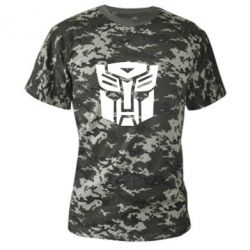 Камуфляжная футболка Трансформеры Автоботы - PrintSalon