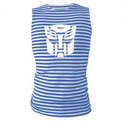 Майка-тельняшка Трансформеры Автоботы - PrintSalon