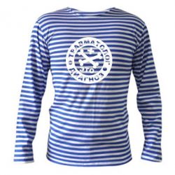 Тельняшка с длинным рукавом Травматолог это диагноз - PrintSalon