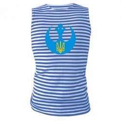 Майка-тельняшка Трезубец - PrintSalon